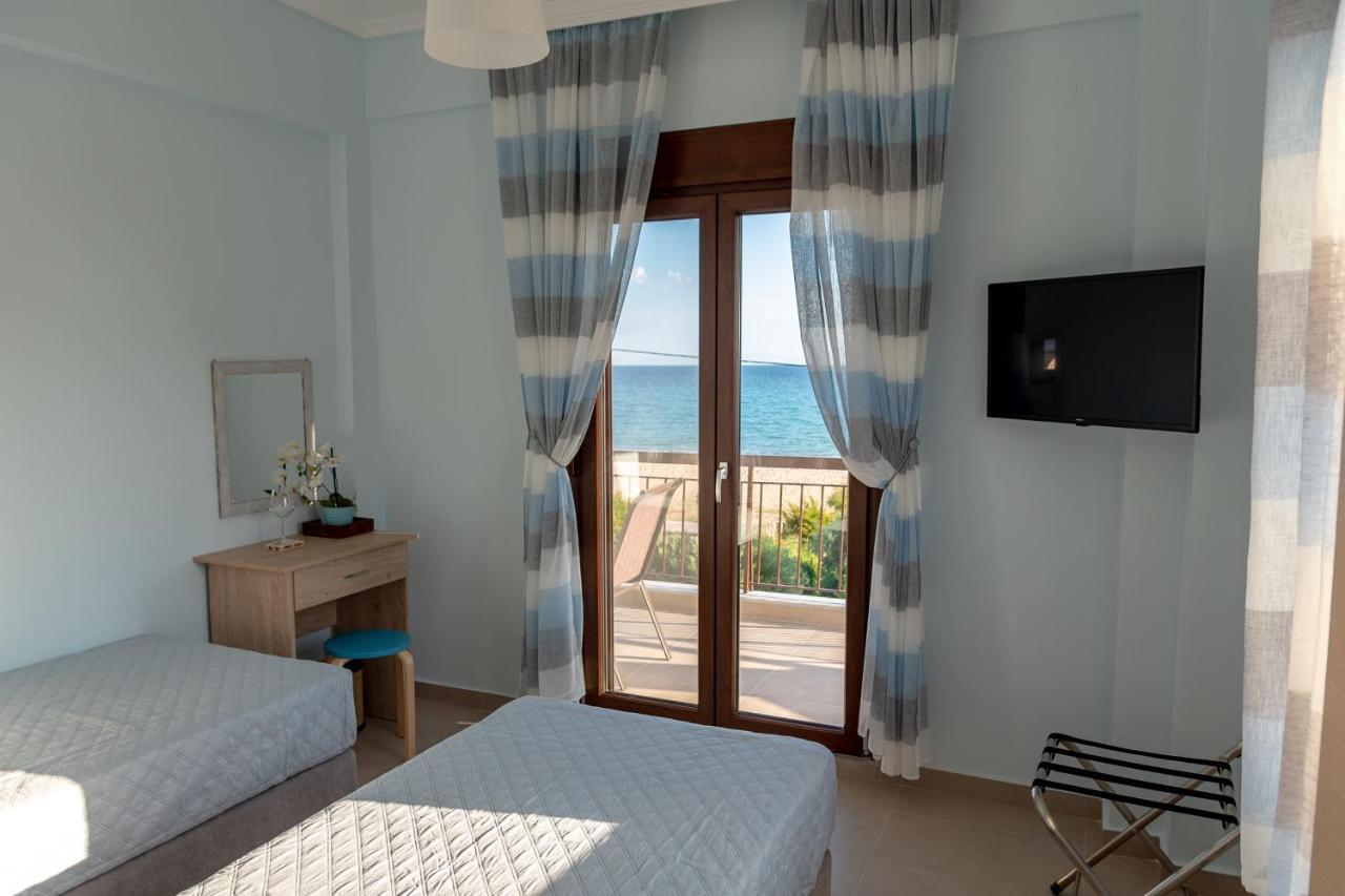 Dimi Seafront Apartment By Rentals Pro Services - 네아 모우다니아 외부 사진
